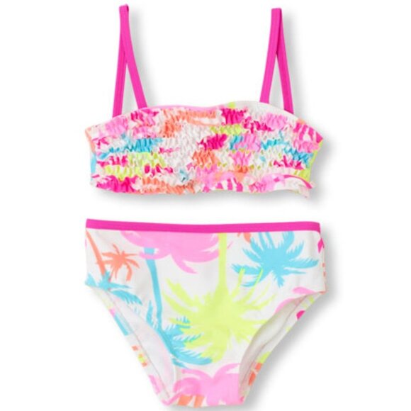 The Children's Place Other - The Children's Place Girl Swim Set Palm Bikini Top Toddler UPF 50+Lined …